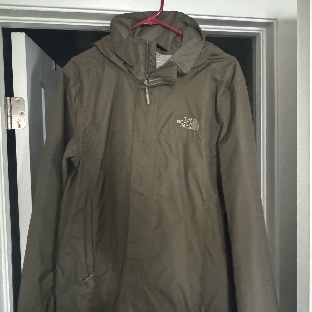 The North Face Men’s Green Rain Jacket